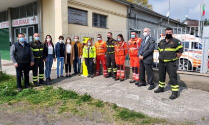 Inaugurato il defibrillatore donato dai Leo ai Vigili del Fuoco di Tradate