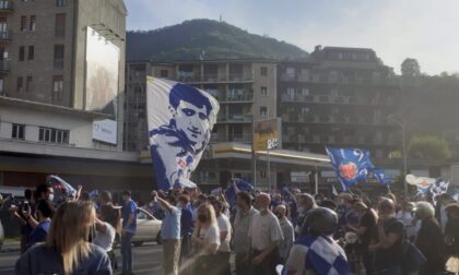 Festa fuori dal Sinigaglia per il Como calcio: conquistata la serie B