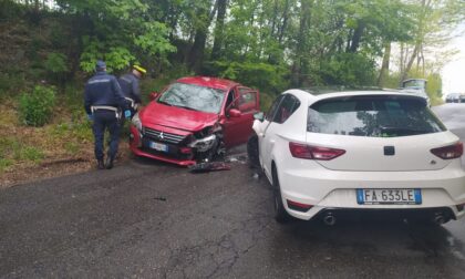 Incidente a Olgiate, due feriti in via Diaz