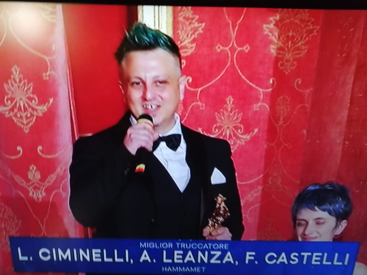 David di Donatello ad Andrea Leanza per il trucco di Hammamet