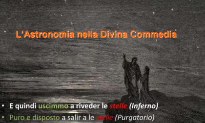 Dante e le stelle: "L'astronomia nella Divina Commedia" nella prossima serata Gat