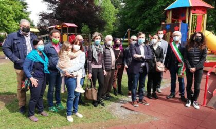 Castiglione: inaugurata l'area gioco del parco del Monteruzzo