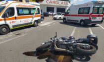 Incidente a Castellanza: scontro tra auto e moto in via Saronno