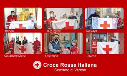 La mezzaluna rossa sventola sulle facciate di 20 comuni del Varesotto