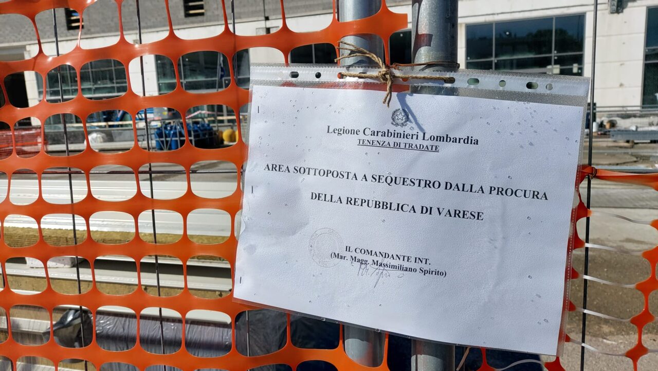 Sotto sequestro tutta l’area sud del cantiere Fornace