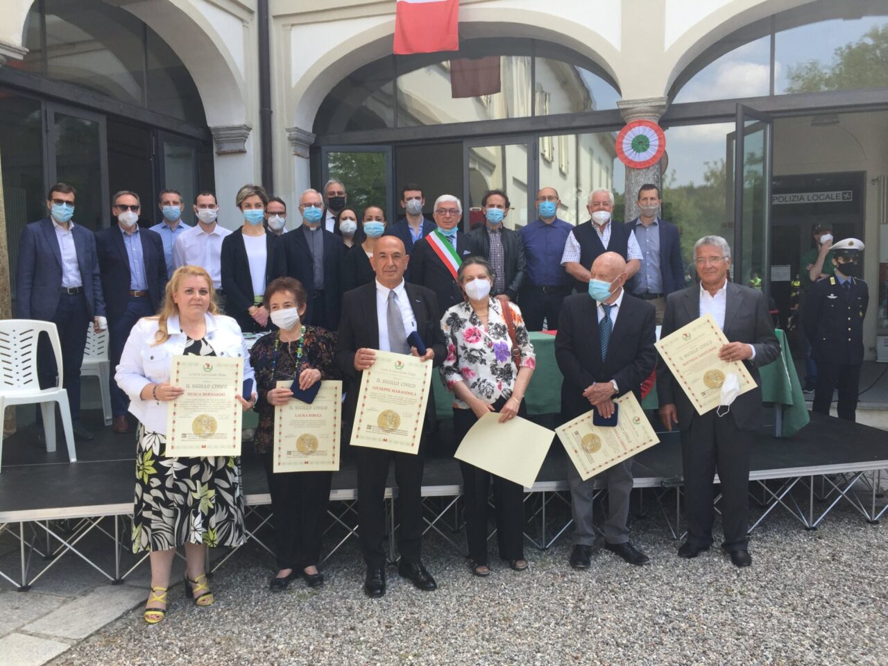 Castiglione Olona ha reso omaggio ai suoi cittadini benemeriti