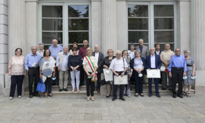 L'Amministrazione di Castellanza festeggia gli anniversari di matrimoni