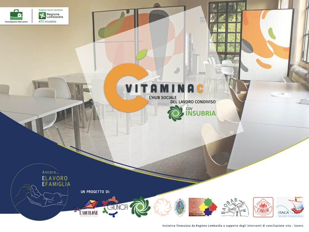 Riapre Vitamina C, l’hub di lavoro condiviso nel cuore di Varese