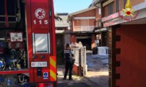 Incendio in un box a Fagnano, arrivano i Vigili del Fuoco