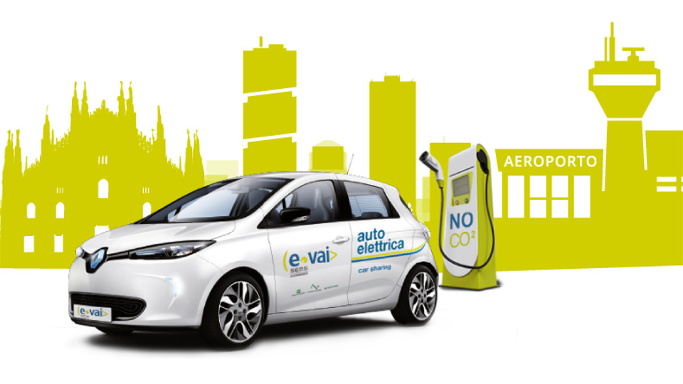 Arriva l’eco car sharing