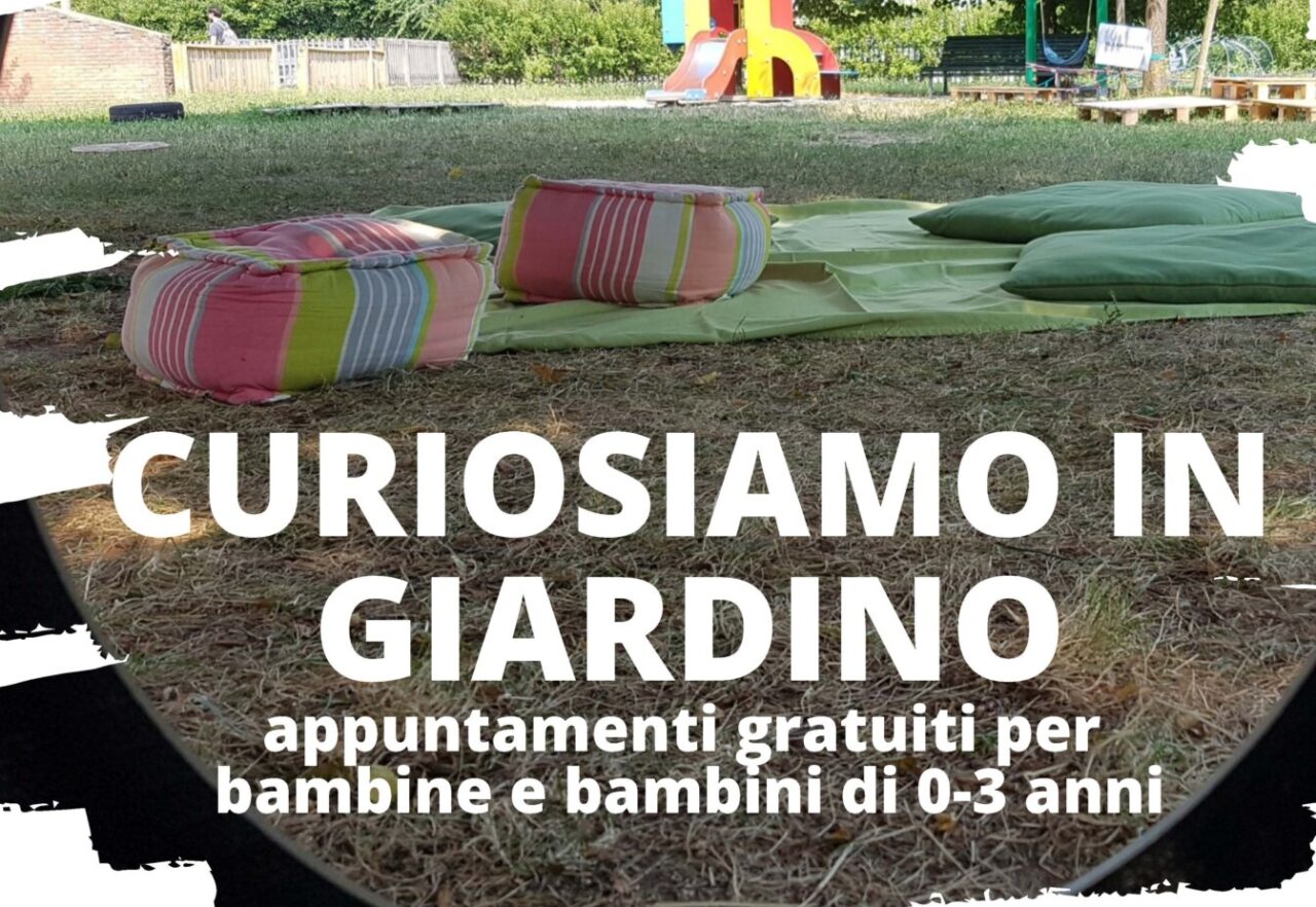 Al sabato mattina si curiosa in giardino al nido di Solaro