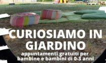 Al sabato mattina si curiosa in giardino al nido di Solaro