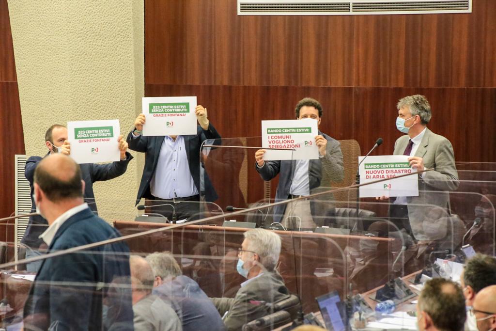 13072021 PD protesta bando centri estivi 4