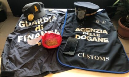 Voleva entrare in Italia con metamfetamina e marijuana: 28enne fermato in dogana