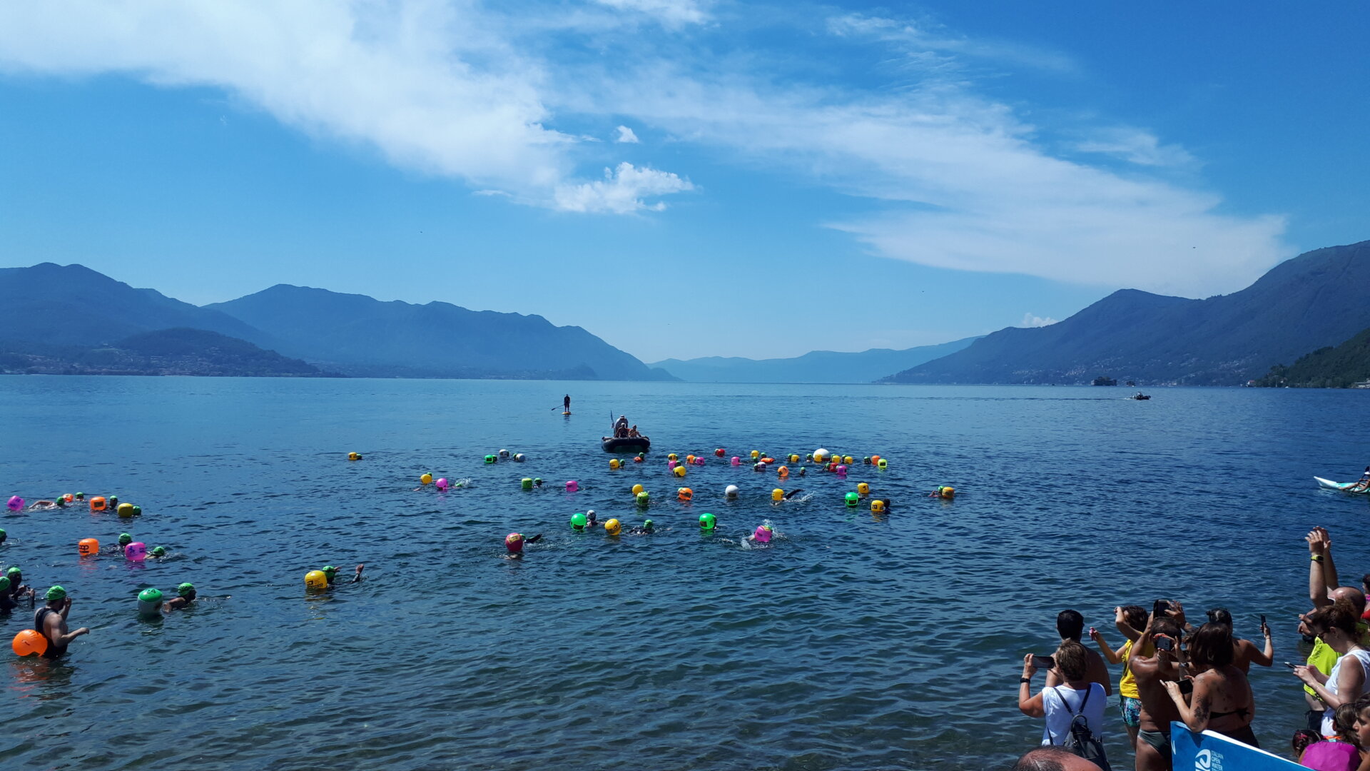 Italian Open Water Tour, grande successo per la tappa di Maccagno