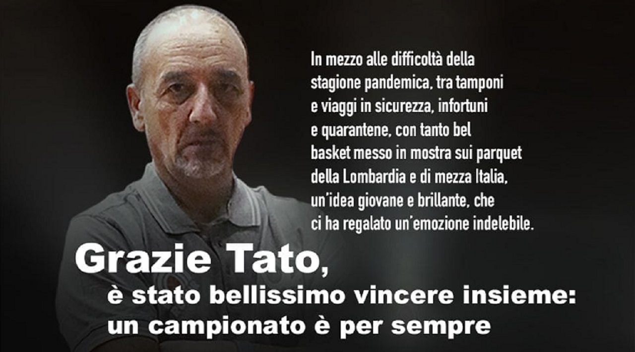 La Robur Saronno e coach Claudio Grassi si separano
