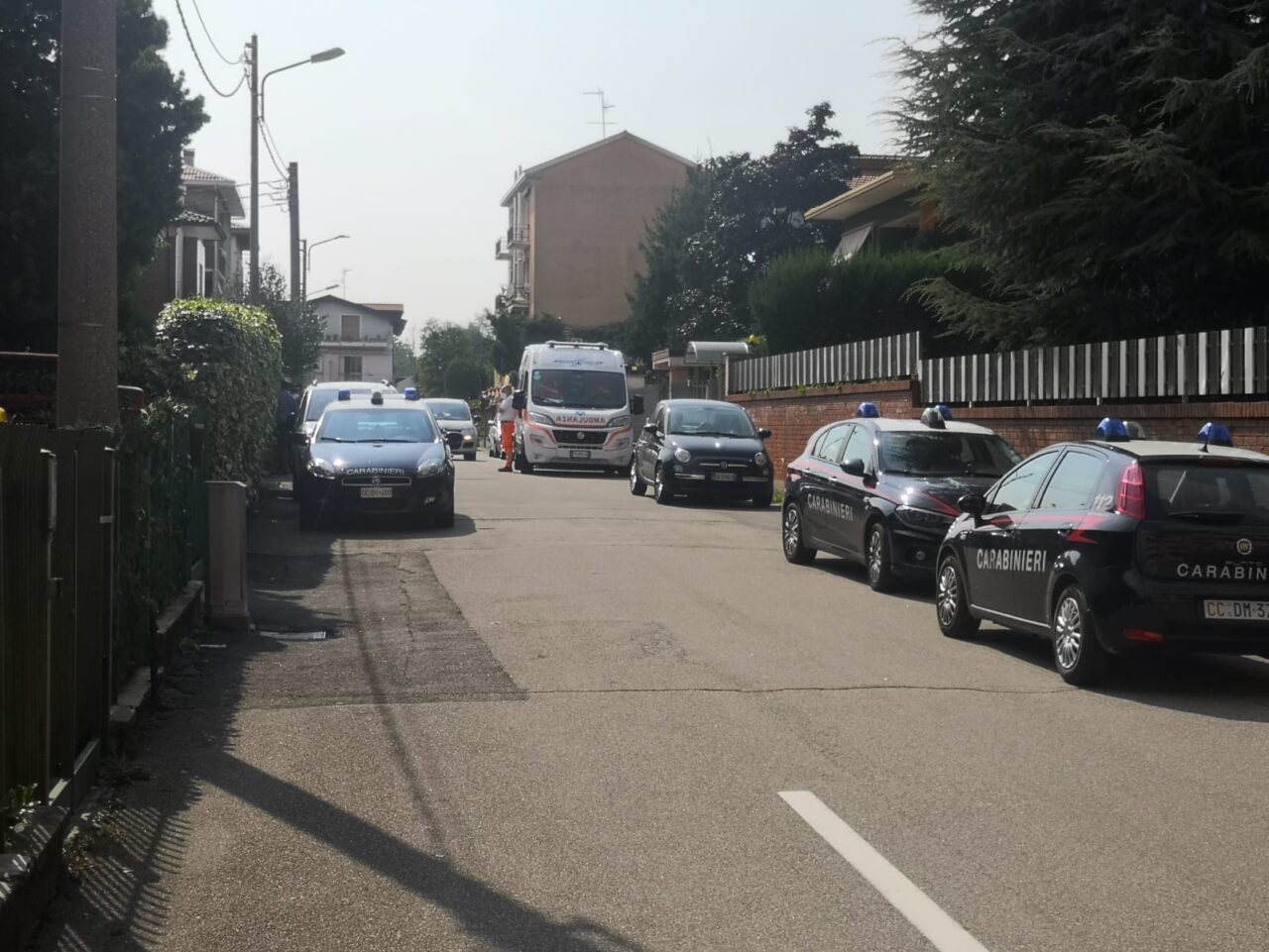 Solaro, trovato il cadavere di un uomo al Villaggio Brollo