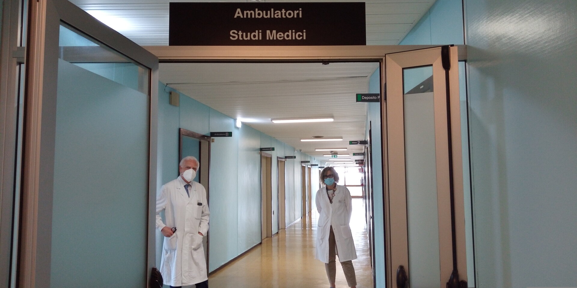 Oncologia sesto piano, l'ala ristrutturata degli ambulatori e studi medici