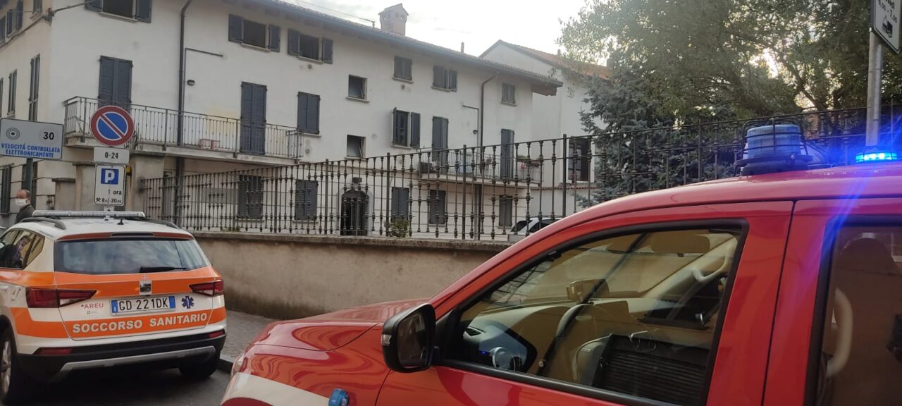 Malore in casa a Turate: Vigili del Fuoco e ambulanze al lavoro