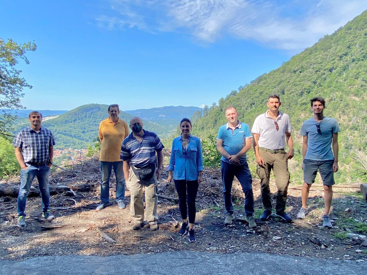 I Presidenti dei parchi naturali del varesotto in visita al San Martino con il WWF