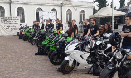 Mortale a Saronno, il saluto del rombo dei motori a Marco Barilatti