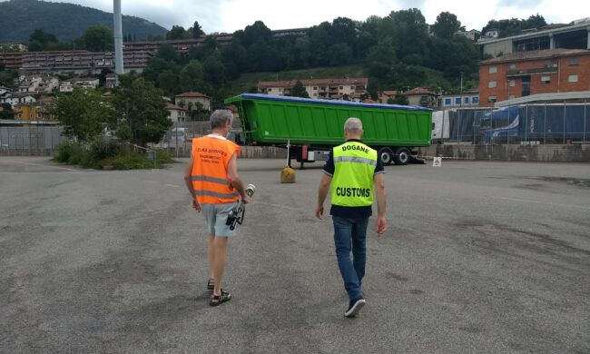 Como-Brogeda: scoperto e respinto un carico di materiale radioattivo