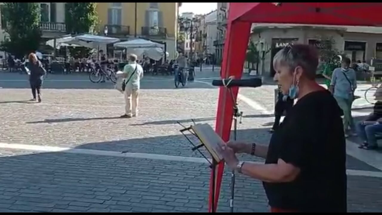 Presidio e flash mob in piazza Libertà contro il finanziamento delle missioni militari all’estero
