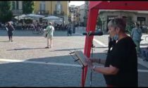 Presidio e flash mob in piazza Libertà contro il finanziamento delle missioni militari all'estero