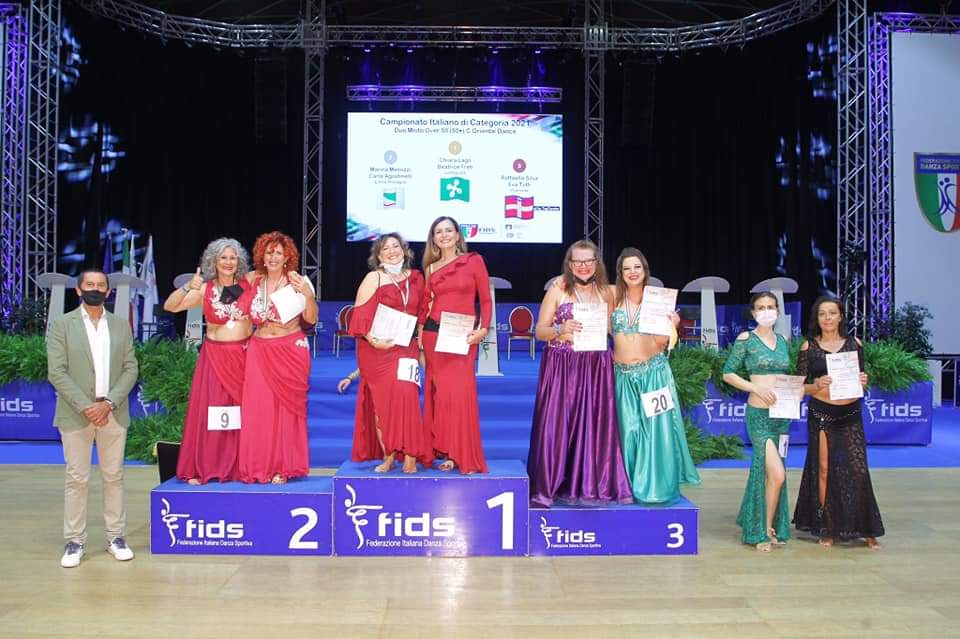 Freti e Lago due ballerine d’oro, trionfano al campionato Italiano di Danza Sportiva Fids