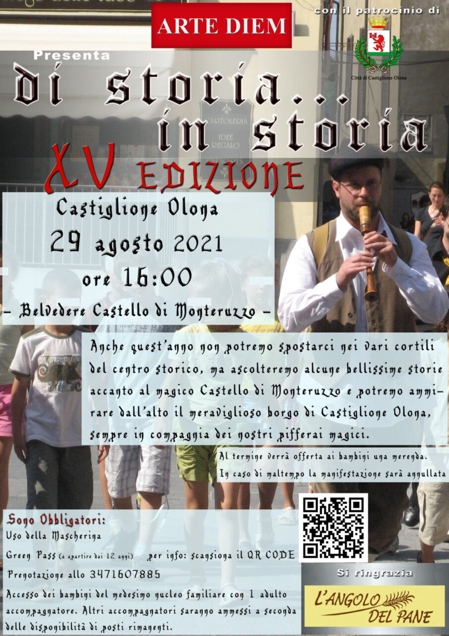 “Di storia …in storia” in compagnia dei pifferai magici