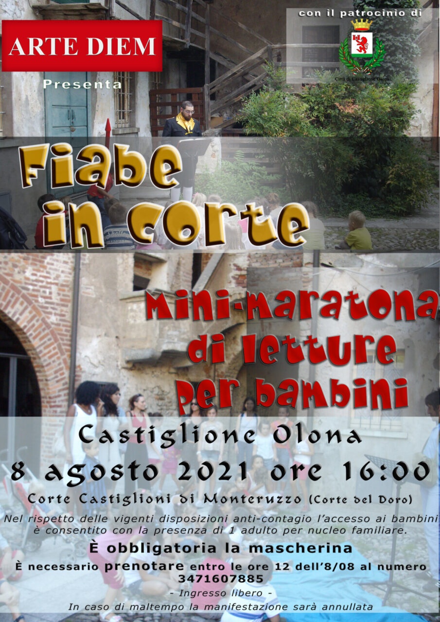 Mini maratona di lettura per bambini alla corte di Monteruzzo
