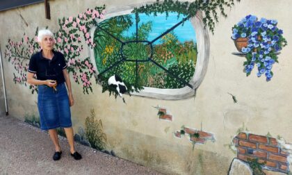 La Velini si «profuma» con le pennellate di colore di Tiziana Macchi