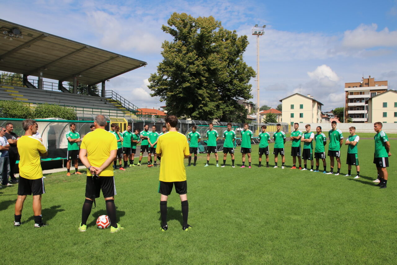 Castellanzese, raduno e primo allenamento per i neroverdi