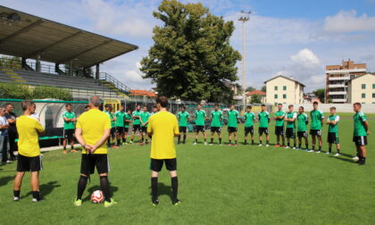 Castellanzese, raduno e primo allenamento per i neroverdi