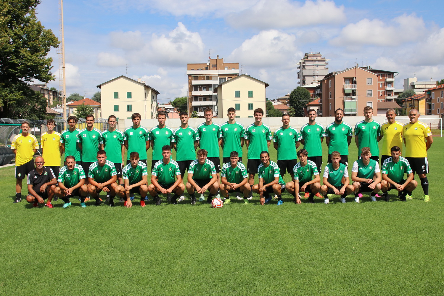 Foto di squadra per la nuova Castellanzese 2020/2021