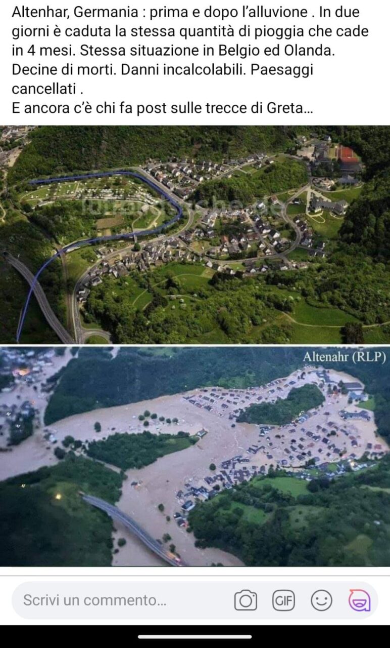La Parrocchia di Venegono tende una mano alla comunità tedesca di Altenahr