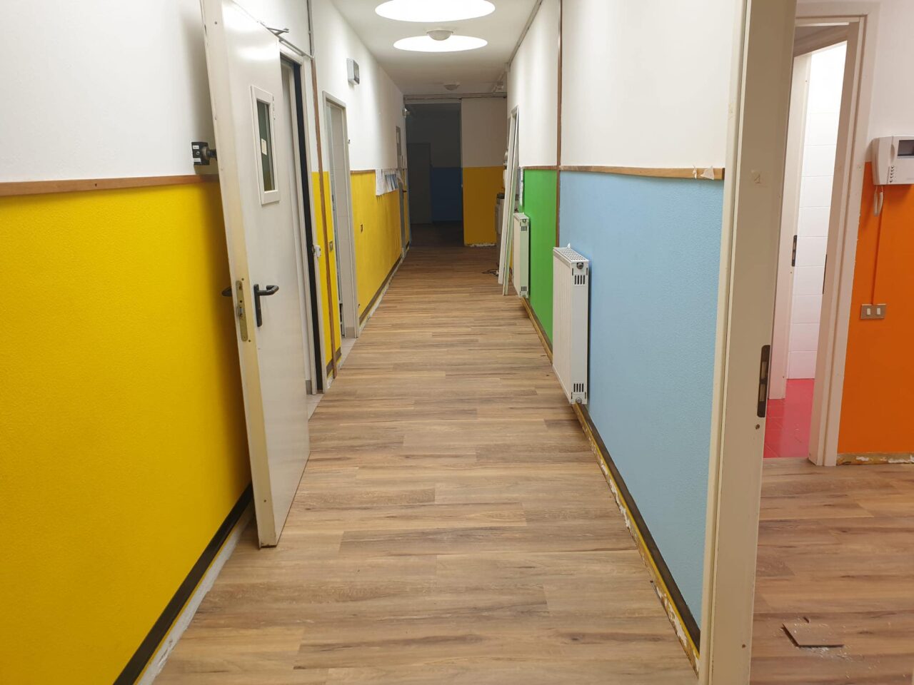 Dopo i lavori estivi la Candiani è una scuola nuova