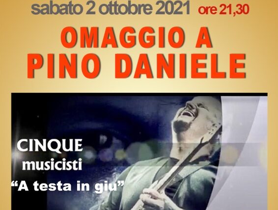 La Tela si “tinge” di blues: sabato 2 ottobre il concerto-tributo a Pino Daniele