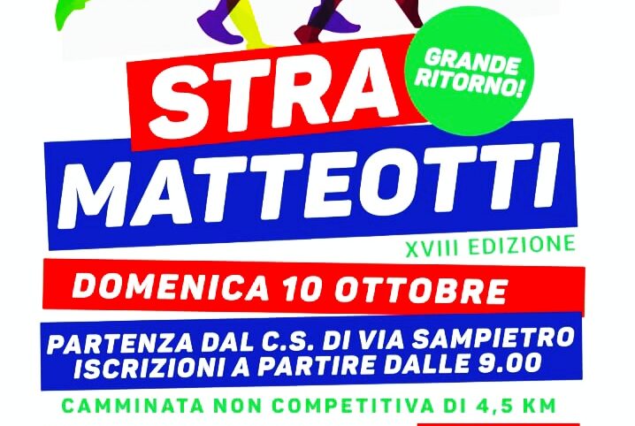StraMatteotti al via: la prima corsa è per il pettorale
