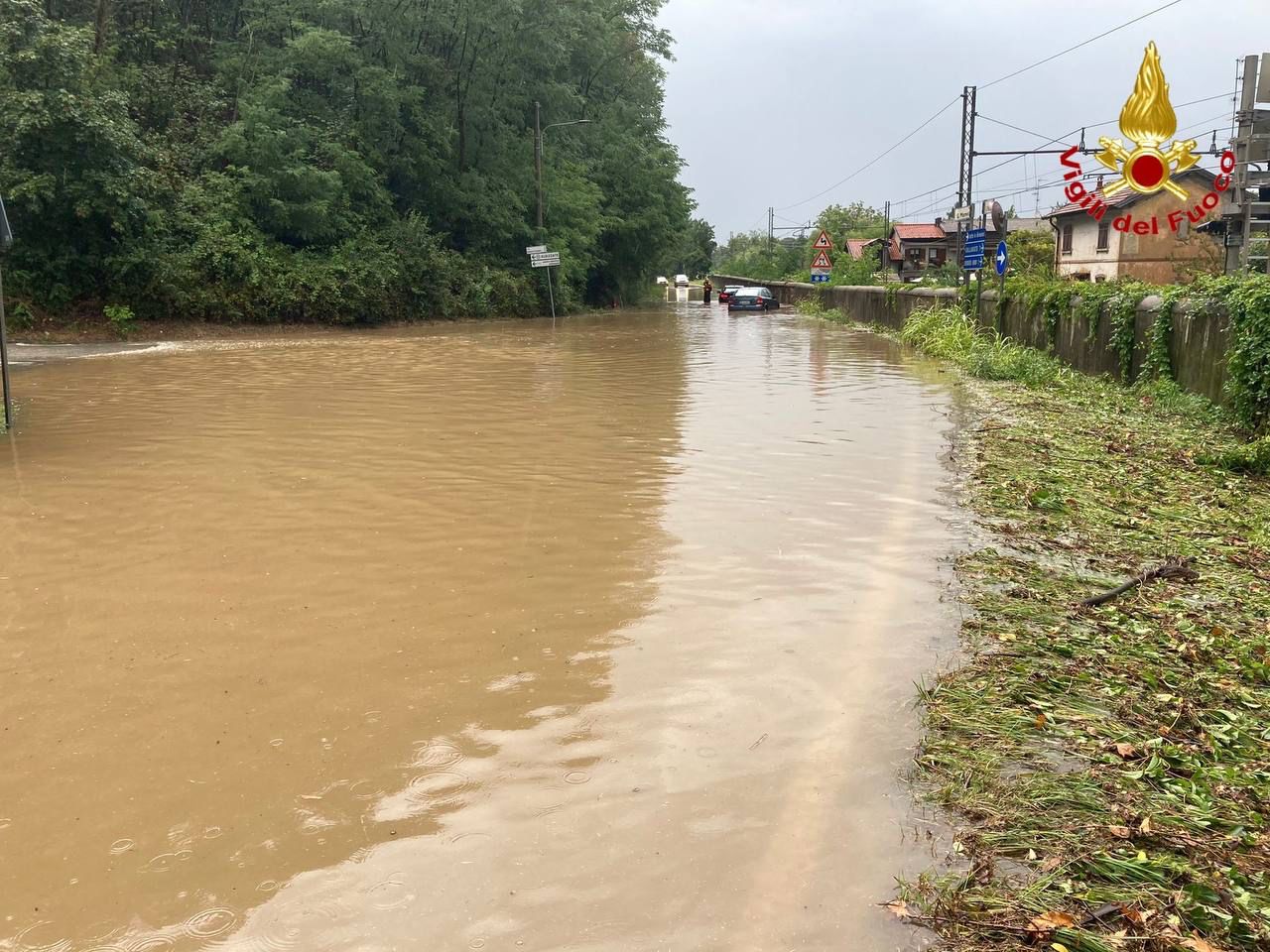 Maltempo, le campagne del Varesotto contano  i danni: ortaggi sott’acqua, strade poderali bloccate