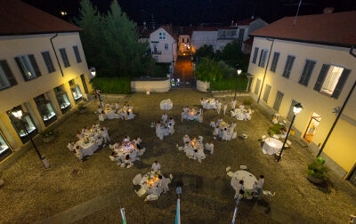 Cena in bianco a Ceriano: le foto dell'evento in Piazza Lombardia