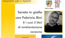 Serata in giallo in Frera, Fabrizio Bini presenta due libri ambientati nel varesotto