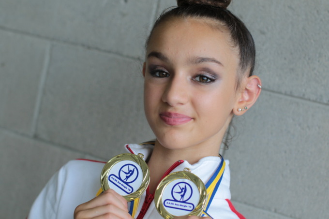 Ginnastica Ritmica, Giorgia  è campionessa italiana