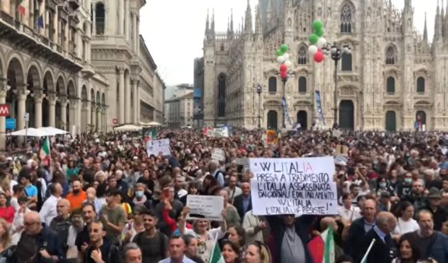 “I cortei No Green Pass ci fanno perdere il 30% del fatturato”