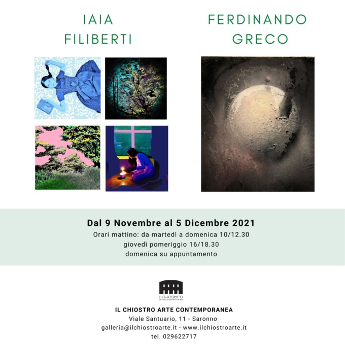 «Due racconti tra mito e filosofia» in mostra a Il chiostro