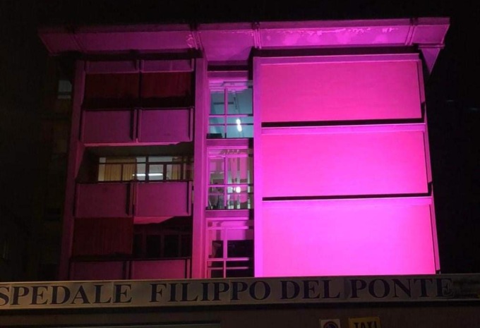 Del Ponte in viola per la Giornata Mondiale della Prematurità