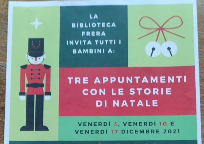 Un dolce Natale per grandi e piccini alla biblioteca Frera di Tradate