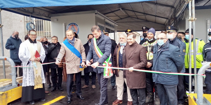 Inaugurato il punto tamponi a Gorla: apertura lunedì