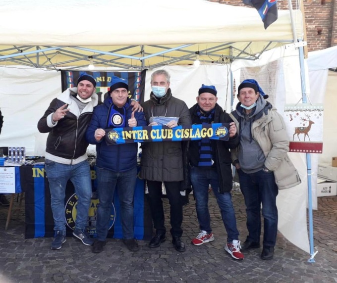 Cislago, banchetto solidale con l’Inter Club