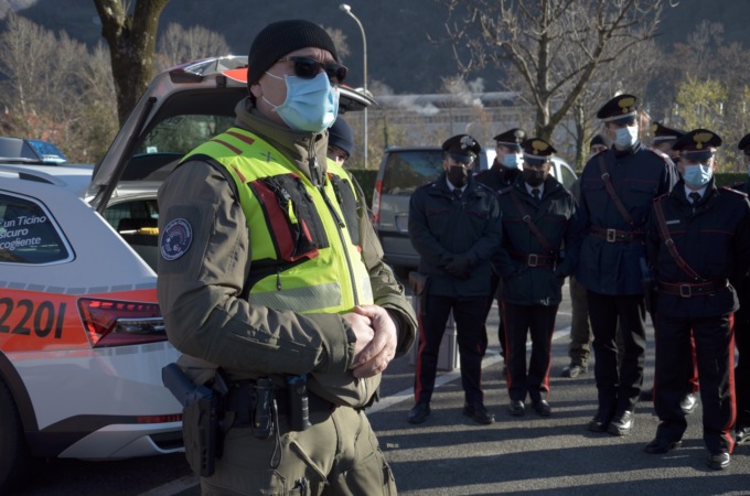 Pattugliamenti Italia-Svizzera: maxi corso di formazione con i Carabinieri di tutte le province di confine